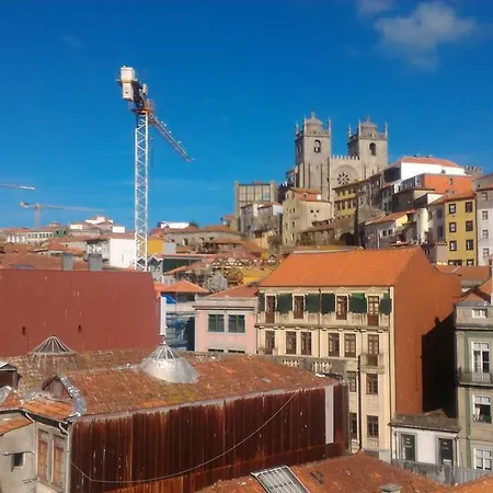 Duplex With Stunning View In Flores Appartement Porto